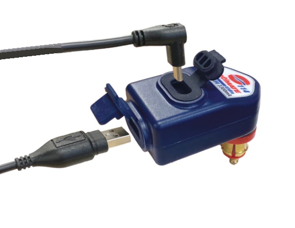 OptiMate double USB A and C power adaptor